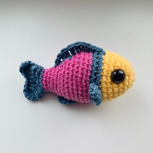 Free crochet amigurumi fish patterns
