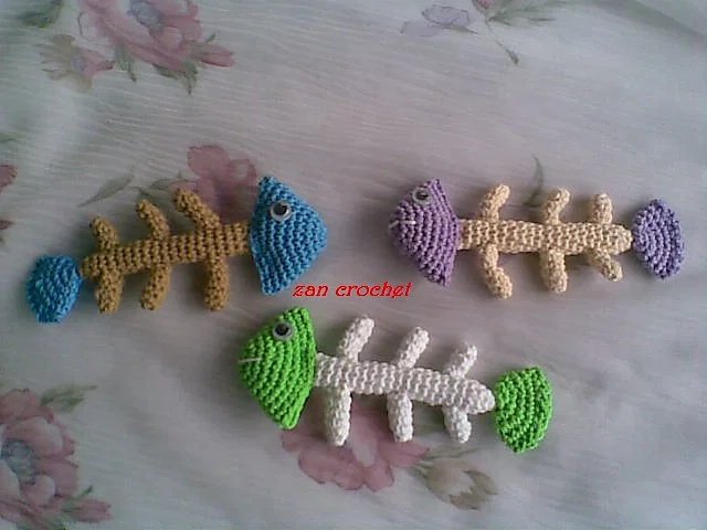Free crochet amigurumi fish patterns