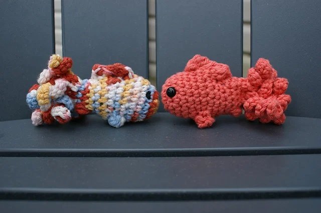 Free crochet amigurumi fish patterns