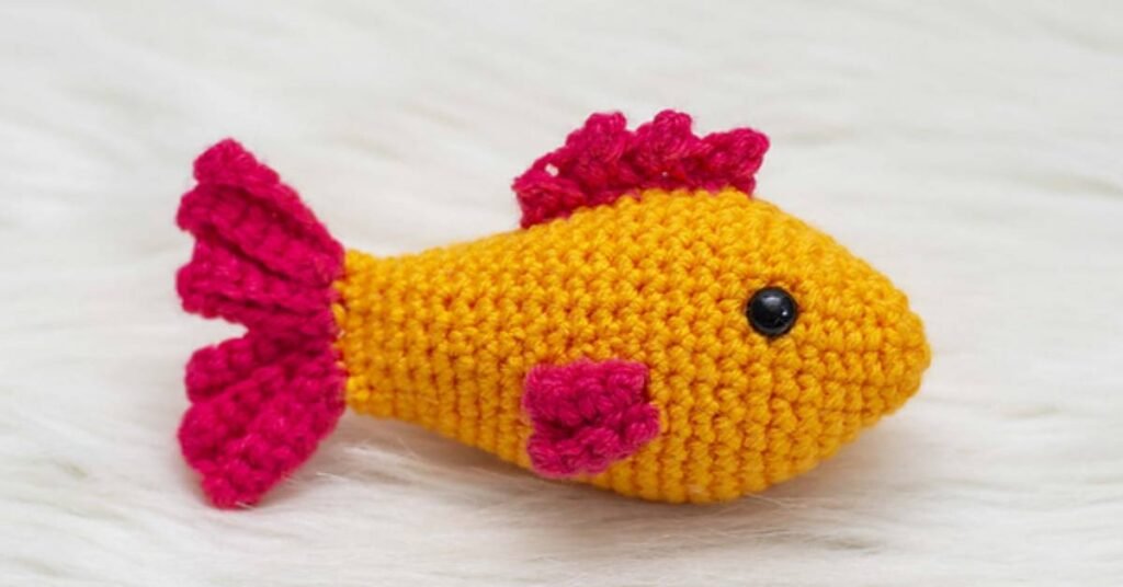 Free crochet amigurumi fish patterns featured image