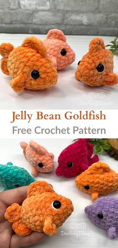 Free crochet amigurumi fish patterns Pinterest