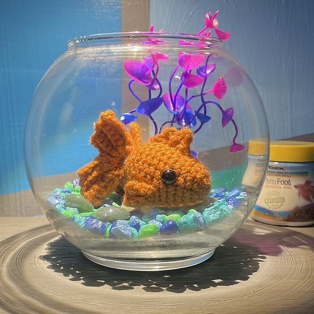 Free amigurumi crochet goldfish patterns