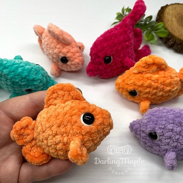 Free amigurumi crochet goldfish patterns