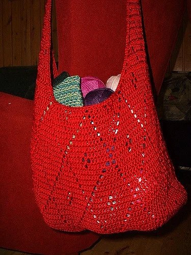 Free Crochet Diamond Tote Patterns