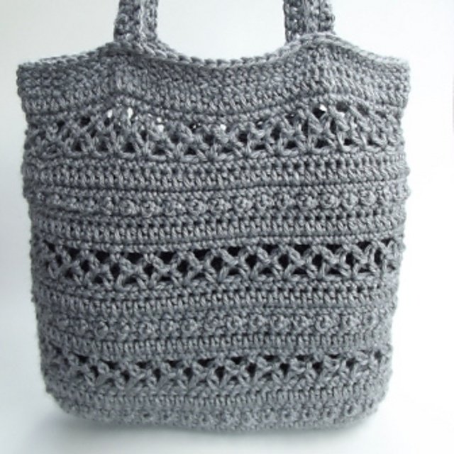 Free Crochet Diamond Tote Patterns
