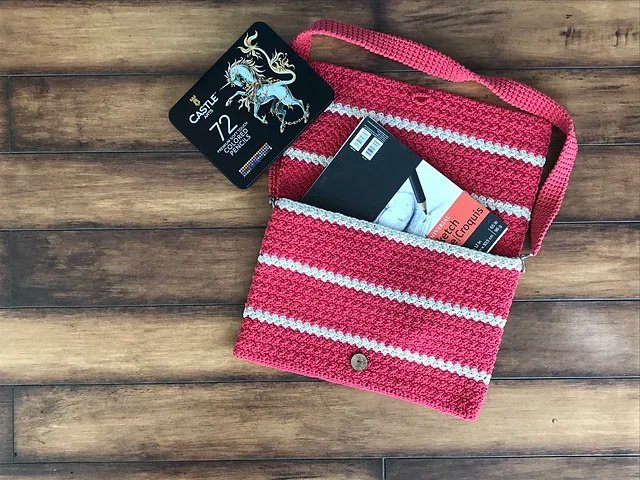 Free crochet messenger bag patterns