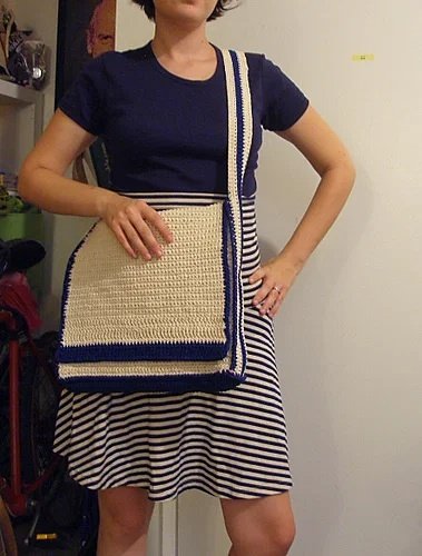 Free crochet messenger bag patterns