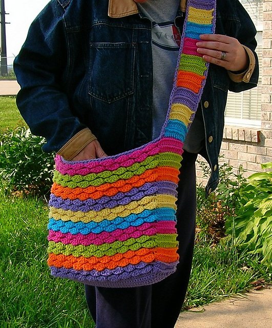 Free crochet messenger bag patterns