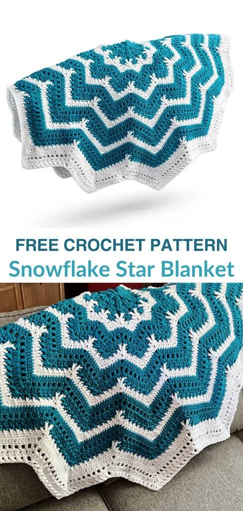 Free crochet snowflake patterns Pinterest