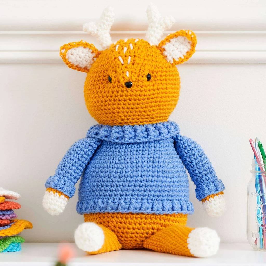 Free Crochet Deer Patterns Pinterest