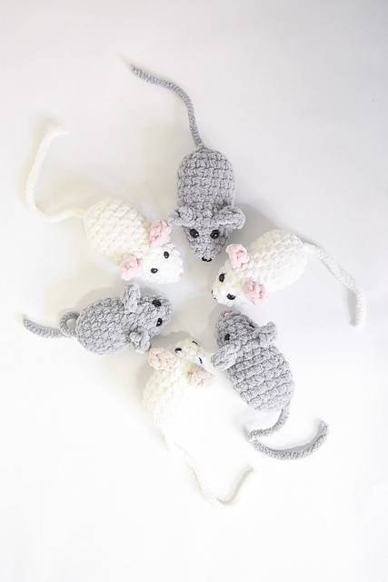 Free Crochet Mouse Patterns Pinterest