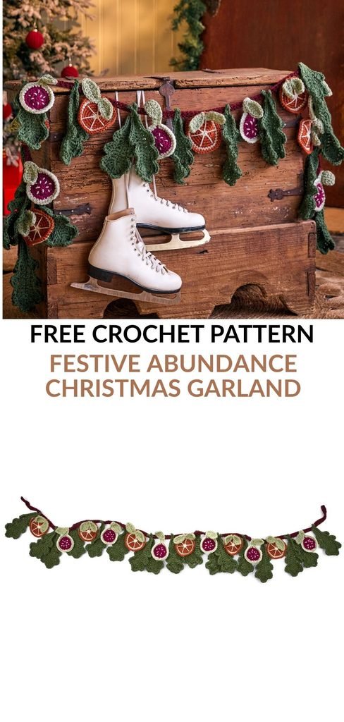 Free Crochet Christmas Garland Patterns Pinterest