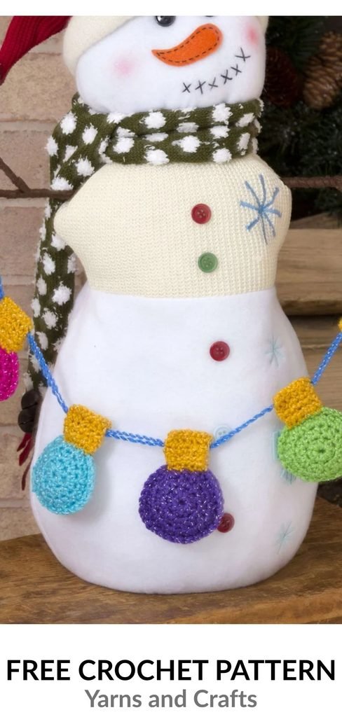 Free Crochet Christmas Garland Patterns Pinterest