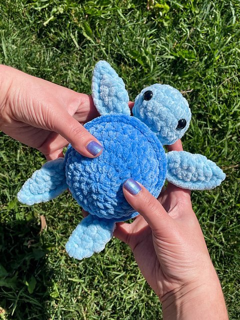 Free amigurumi crochet baby turtle patterns