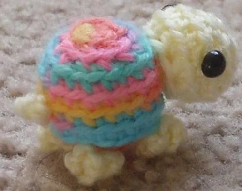 Free amigurumi crochet baby turtle patterns