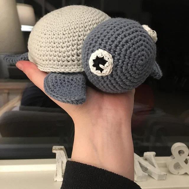 Free amigurumi crochet baby turtle patterns