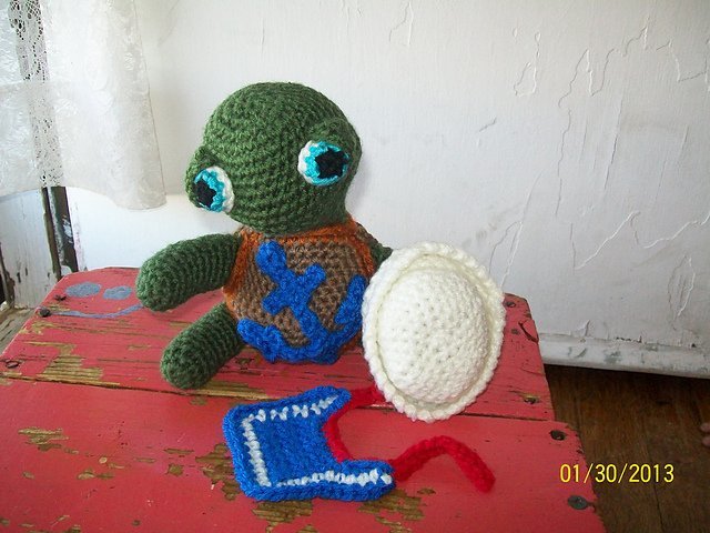 Free amigurumi crochet baby turtle patterns