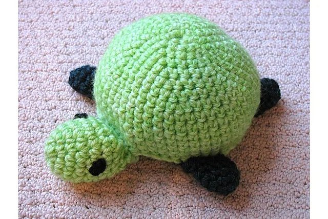 Free amigurumi crochet baby turtle patterns