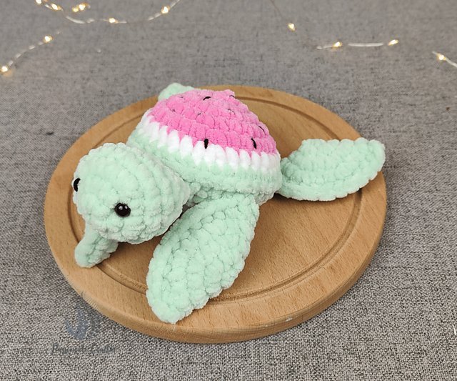 Free amigurumi crochet baby turtle patterns