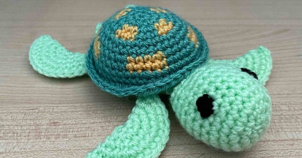 Free amigurumi crochet baby turtle patterns featured image