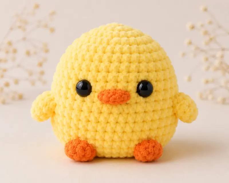 free no-sew amigurumi crochet duck patterns
