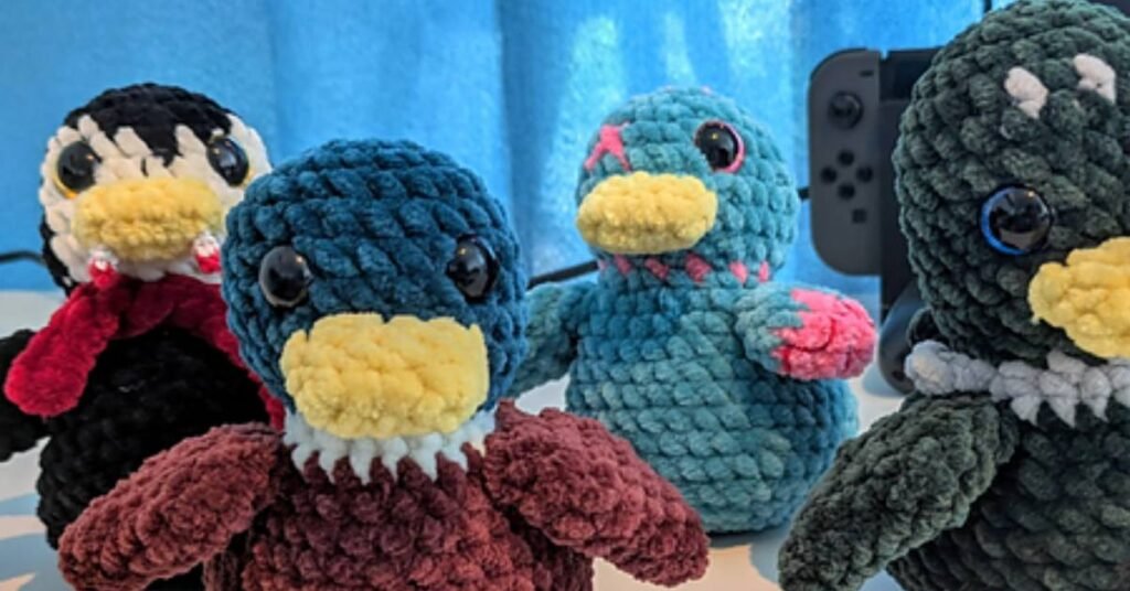 No-Sew amigurumi crochet duck patterns Featured image
