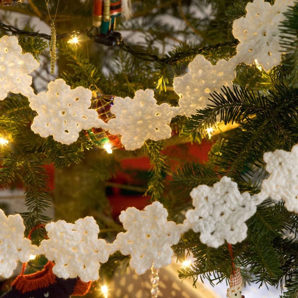 Free Crochet Christmas Garland Patterns Pinterest