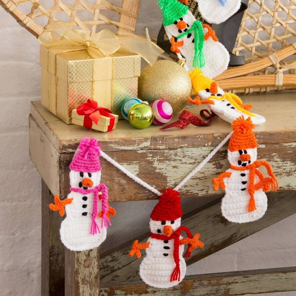 Free Crochet Christmas Garland Patterns Pinterest