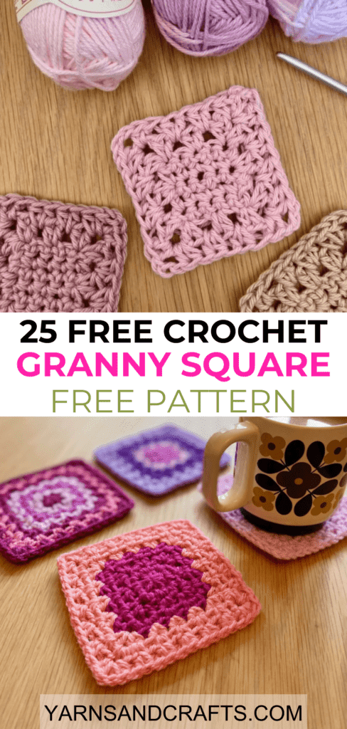 free granny square patterns