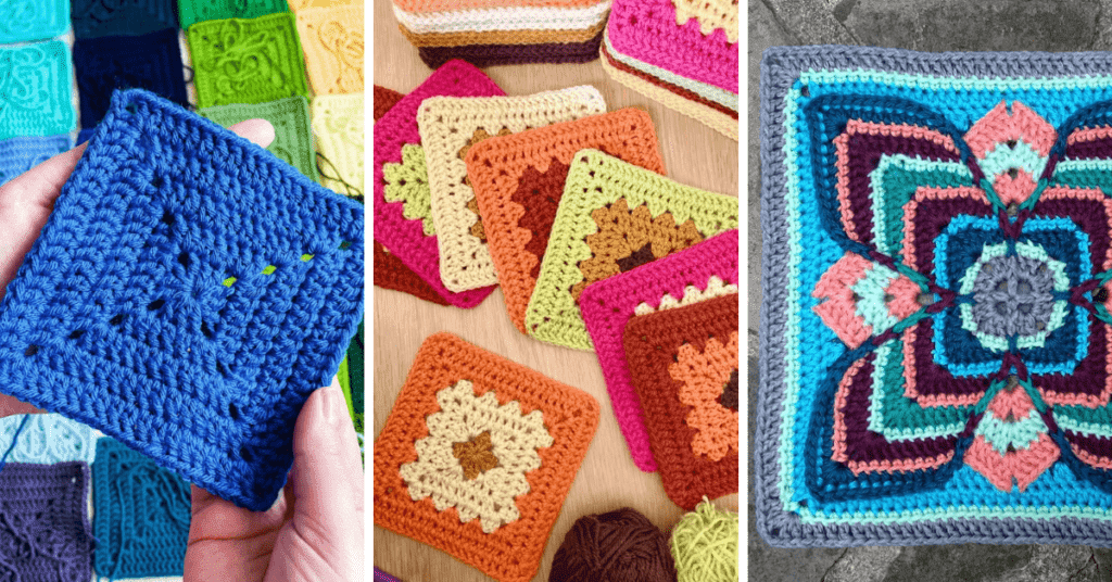 free granny square patterns