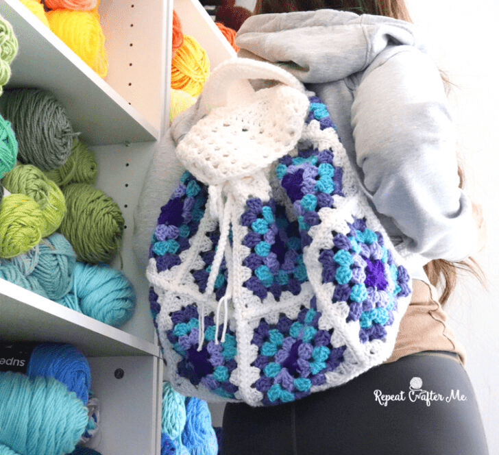 free crochet backpack patterns
