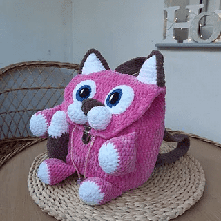 free crochet animal backpack patterns