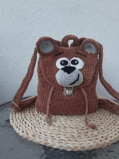 free crochet animal backpack patterns