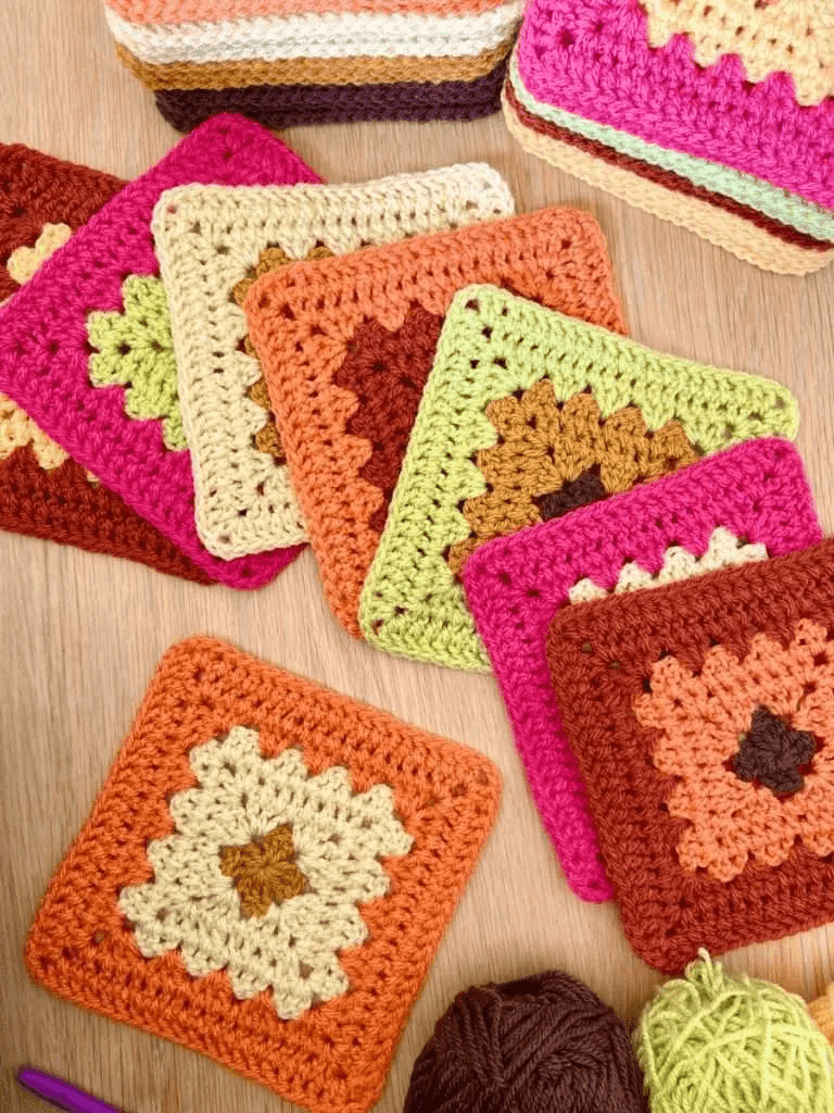 free granny square patterns