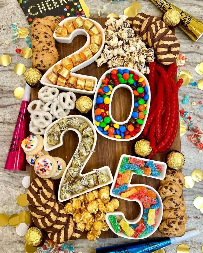 New Year's Eve charcuterie board ideas